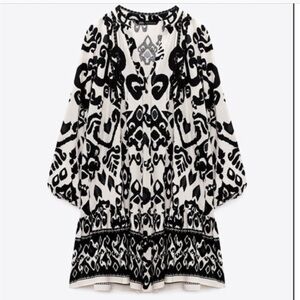 Zara Ruffle Mini Dress